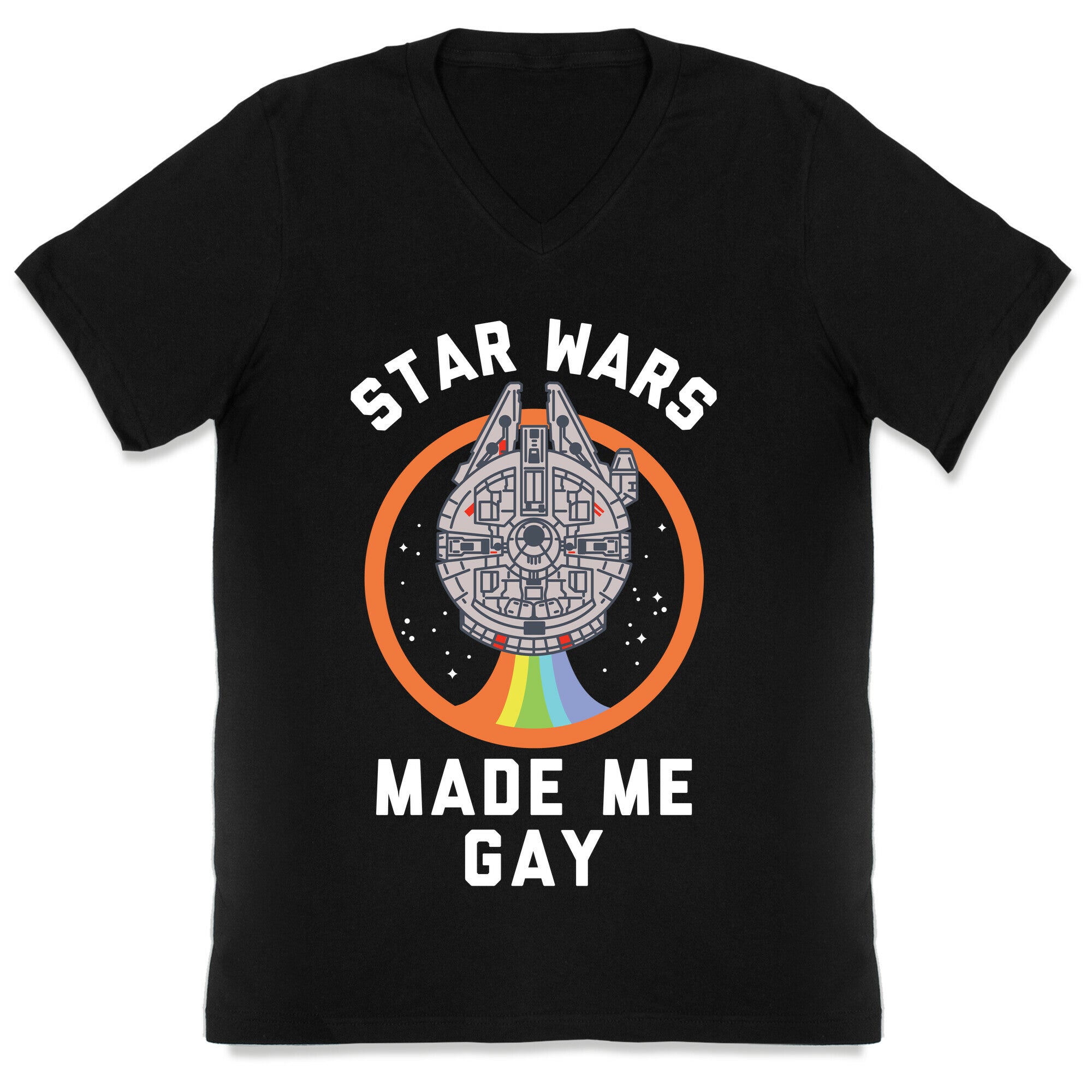 Star Wars Made Me Gay V-Neck